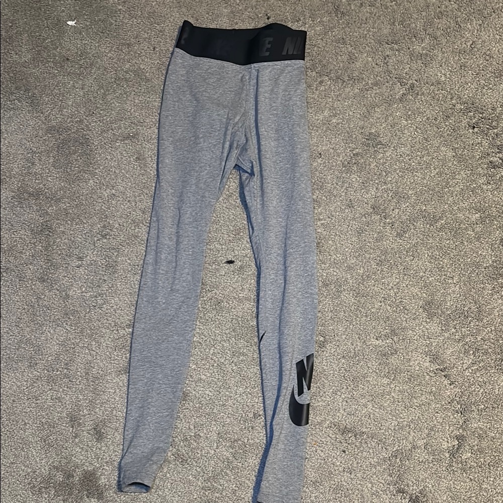 Nike Kids' Gray Performance Leggings